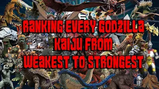 Ranking Every Godzilla Kaiju From Weakest To Strongest