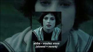 abba - voulez vous [slowed + reverb]