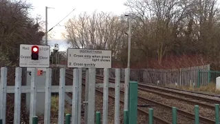 Charlemont Road Foot Level Crossing (W.Midlands) 29/12/2018