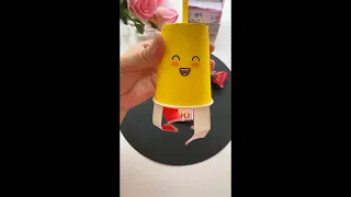 How to make paper craft #youtube#art#viral#drawing#song#cartoon#vlog#funny#funny#draw