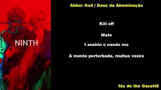 The gazette Abhor God legendado Pt