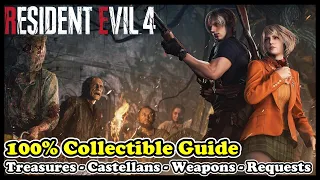 All Collectible Locations in Resident Evil 4 Remake (100% Collectible Guide)