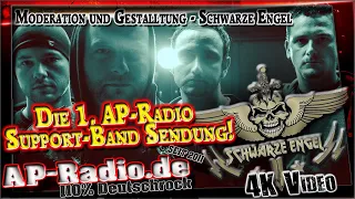 Schwarze Engel - 🔊 Eigene Sendung bei AP-Radio 🔥📻🔥 (1. Support-Band Live Sendung)
