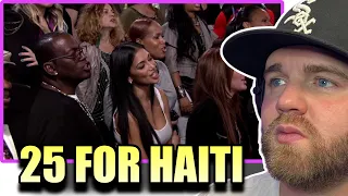 First Time Reaction  |  We Are The World 25 For Haiti - Official Video