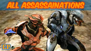 All Halo Reach Assassinations | Halo MCC