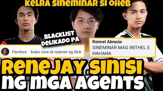 RENEJAY SINISI NG MGA AGENTS! OHEB KINAIN ANG SINABI! KELRA SINEMINAR SI OHEB! BLACKLIST DELIKADO PA