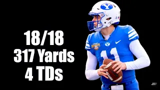 The Time Zach Wilson was PERFECT || BYU vs. Western Michigan ‘18 ᴴᴰ