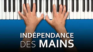 Indépendance des mains au piano : 3 exercices pour débutants