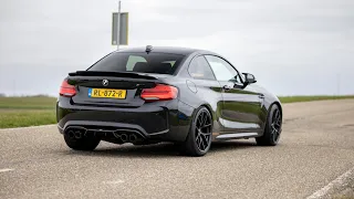 410HP BMW M2 F87 with Akrapovic Exhaust - LOUD Accelerations & Launch Control !