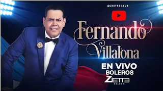 Fernando Villalona - Boleros 🎙 En Vivo Ziette Deluxe 2023 🇩🇴