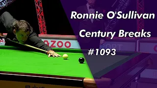 Ronnie O'Sullivan | Century Breaks 1093 Highlightsᴴᴰ
