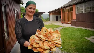 Пирожки с картошкой и творогом по-домашнему