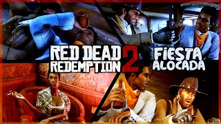 NOS EMBORRACHAMOS Y SUPER FIESTA! - RED DEAD REDEMPTION 2 #3