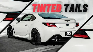 First mod?  Installing Smoked Taillight Tint Film on your 22 BRZ or GR86