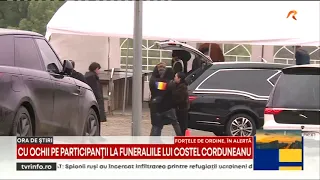 Alertă maximă la Iași la înmormântarea lui Costel Corduneanu