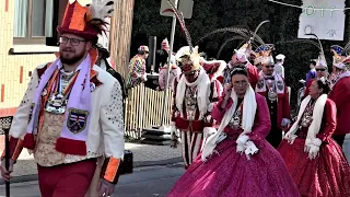 Abholung des Prinzenpaares- Veilchendienstagsumzug in Heimbach-Weis 21.02.2023