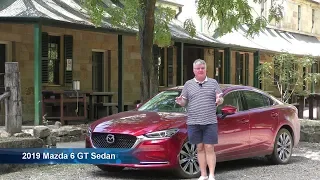 Mazda 6 2019 GT Sedan driven in Australian OUTBACK Review and rating