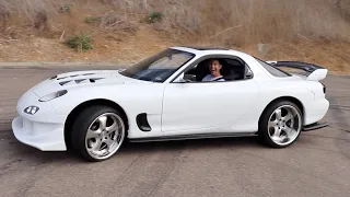 DRIVING MY RX-7 FOR THE FIRST TIME!!!