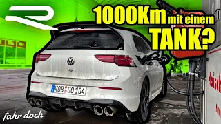 UNTER 4,8 L auf 100Km im NEUEN VW GOLF R "20 Years"?! GOLF R VERBRAUCHSTEST | Fahr doch