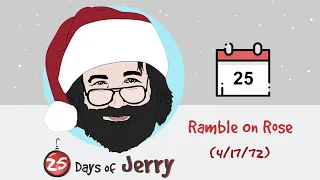 Ramble On Rose - Jerry Garcia Guitar Solo (4/17/72) - 25 DAYS OF JERRY