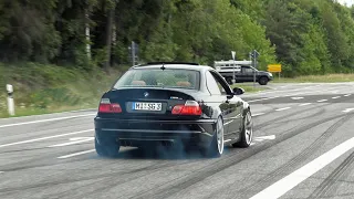 Best of BMW M Cars Leaving Nürburgring Tankstelle! BURNOUTS, DRIFTS, Lucky Moments etc!
