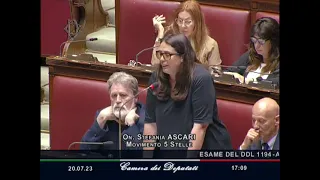 Stefania Ascari - M5S Camera - Intervento in Aula -20/07/2023