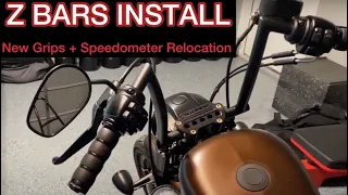 Z-Bars Install - Harley-Davidson Iron 883