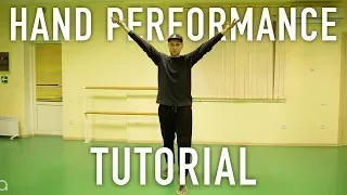 HAND PERFORMANCE TUTORIAL by @oleganikeev Танец руками обучалка