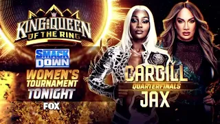 Jade Cargill vs Nia Jax - Queen of The Ring Quarterfinals Match: SmackDown, May. 17, 2024
