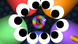 Slither.io Best Tiny Snake vs Pro Giant Snakes Epic Slitherio Gameplay