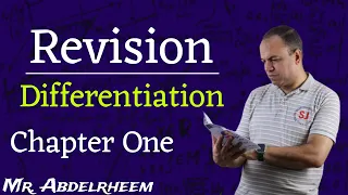 General Revision ( Chapter one differentiation ) (Mr.Abdel-Raheem)