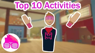 My Top 10 Favorite Rec Room Activities!