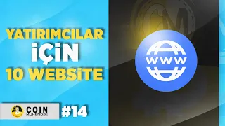 Kripto Para Yatırımcıları için Olmazsa Olmaz | 10 Website | Sıfırdan Eğitim Serisi #14