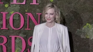 Cate Blanchett on the red carpet for the Green Carpet Fashion Awards in Milan