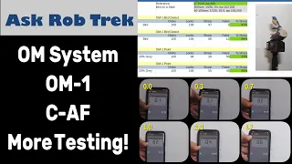 OM Systems OM-1 C-AF Low Light Tests ep.430