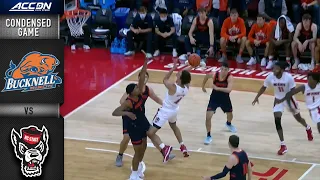 Bucknell vs. NC State Men’s Basketball Condensed Game | 2021-22 ACC Men’s Basketball