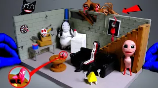 All TREVOR HENDERSON creatures creepy Room 3 with clay | the Basement