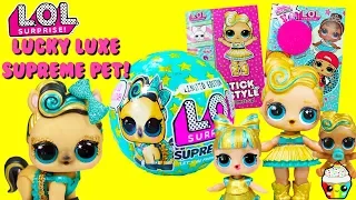 LUCKY LUXE Pony LOL Supreme Pet LOL Stick And Style + Cute Rebel Activity Book