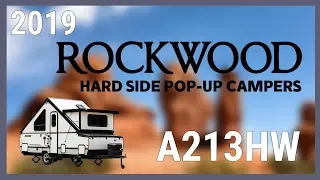 2019 Forest River Rockwood Hard Side A213HW Folding Pop-Up For Sale TerryTown RV