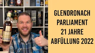 Glendronach 21 Jahre Parliament - Abfüllung 2022 - Whisky Verkostung | Friendly Mr. Z