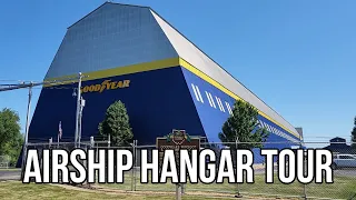 Goodyear Airship Hangar Tour - Wingfoot Lake