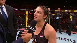 UFC 224: Mackenzie Dern Octagon Interview