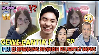 Dia Ganyangka Aku Bisa Bahasa Spanyol Begini, Langsung Salting !!! - Ome.TV Internasional |REACTION