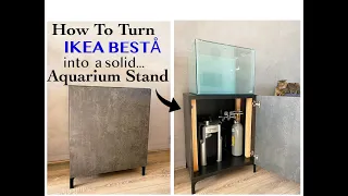 Perfect IKEA Aquarium Stand! Part 1