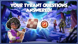 Your Tyrant Questions, Answered! - Dragon Mania Legends