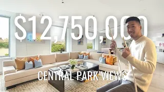 $12,750,000 Million NYC Apartment Overlooking Central Park | NYC Apartment Tour