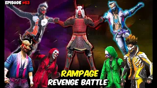 GTA X FREEFIRE: ZOMBIE SAMURAI VS SAKURA RAMPAGE OF COBRA #freefire