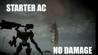 Armored Core VI: Starter AC, No Damage, No OS Tuning VS ICE WORM