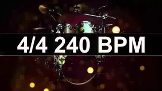 🔴 Drums Metronome 240 BPM