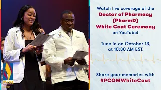 PCOM Georgia's PharmD Class of 2027 White Coat Ceremony | Livestream